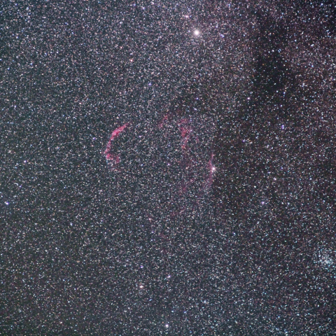 網状星雲とその周辺