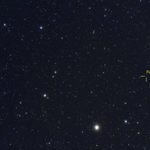 うしかい座と小惑星パラス