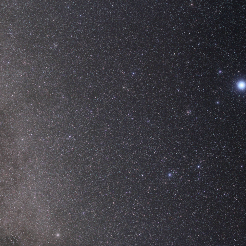 こと座と天の川