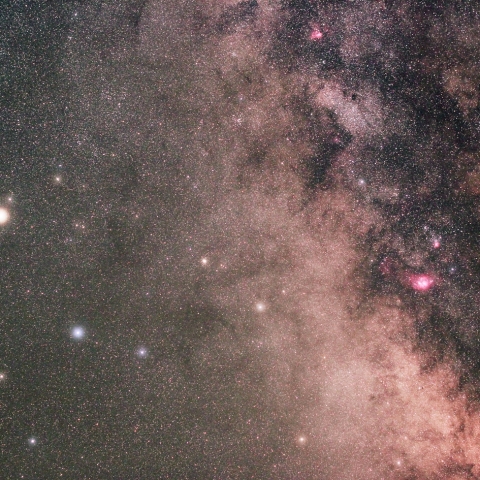 南斗六星とその周辺