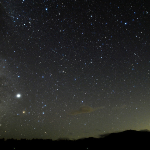 西空の初夏の星座