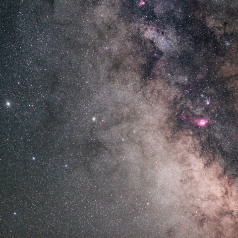 南斗六星とグレートスタークラウド