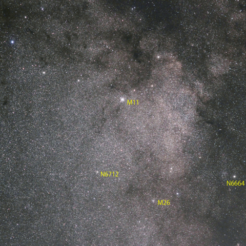 たて座の天の川