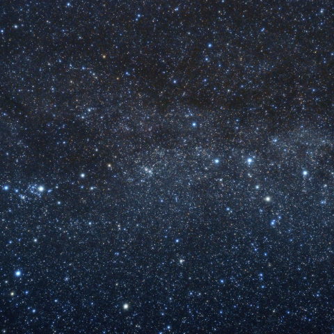 カシオペヤ～ペルセウス間の天の川