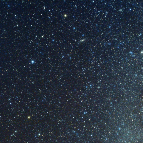 秋の四辺形と天の川