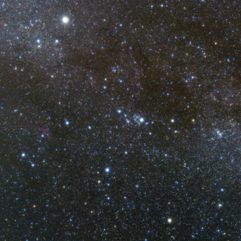 ペルセウス座周辺の天の川