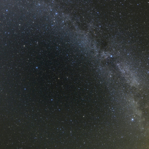 天の川と夏～秋の星座