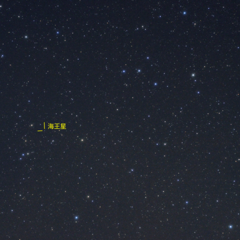 みずがめ座と海王星