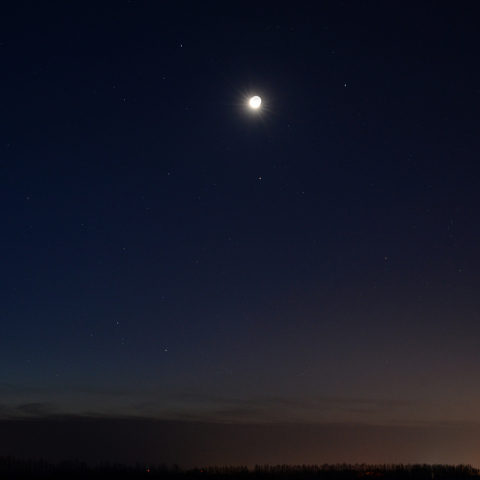 月と火星の接近