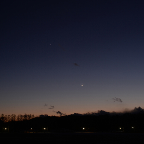 月と金星 (その1)