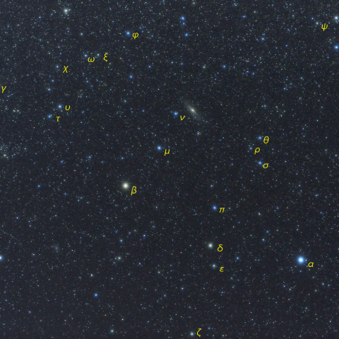 天頂のアンドロメダ