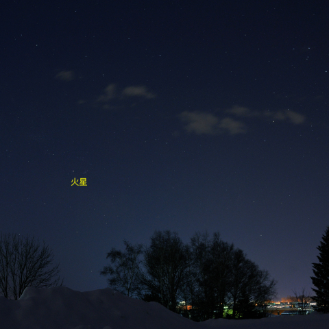 さそり座と惑星