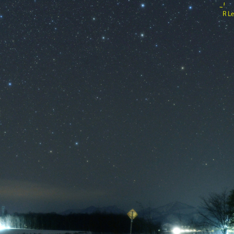 南天低いはと座