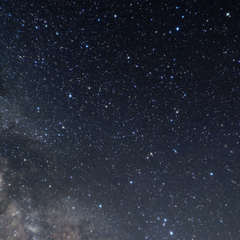 へびつかい座付近の天の川