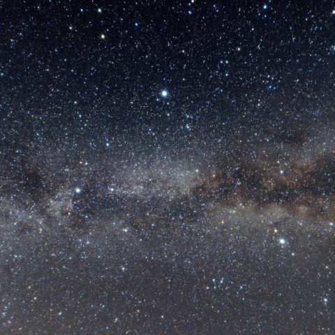 夏の大三角と天の川