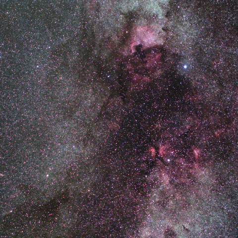 はくちょう座の散光星雲