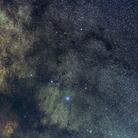 へびつかい座の暗黒星雲