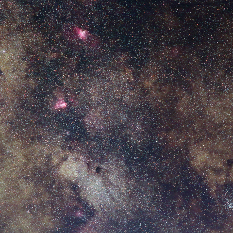 いて座の散光星雲