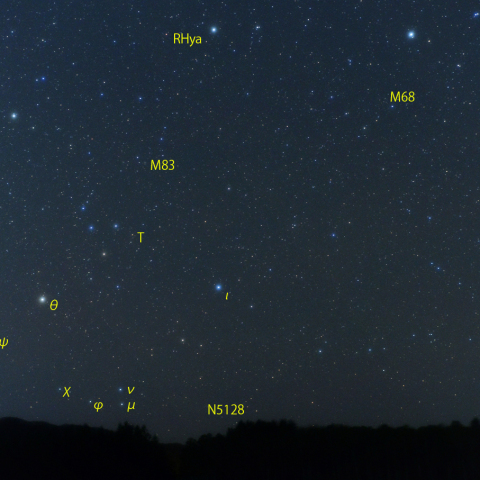 南天低いケンタウルス座