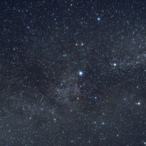 はくちょう座尾部の天の川