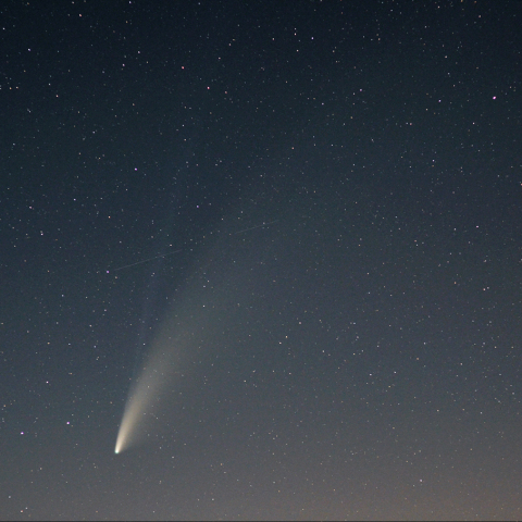 ネオワイズ彗星 (7月18日)