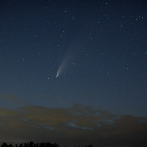 ネオワイズ彗星 (7月19日)