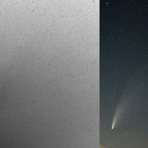 ネオワイズ彗星 (7月19日)