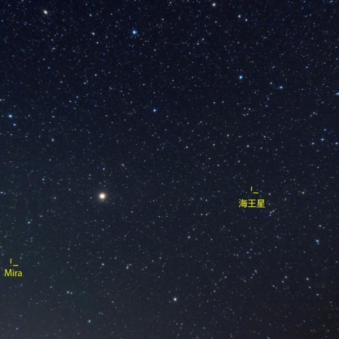 秋の星座と惑星