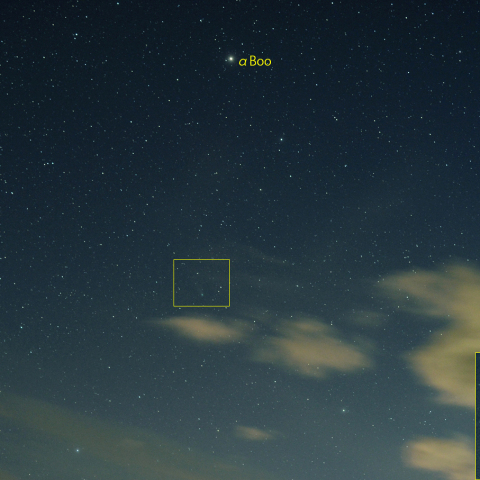 ネオワイズ彗星 (8月13日)