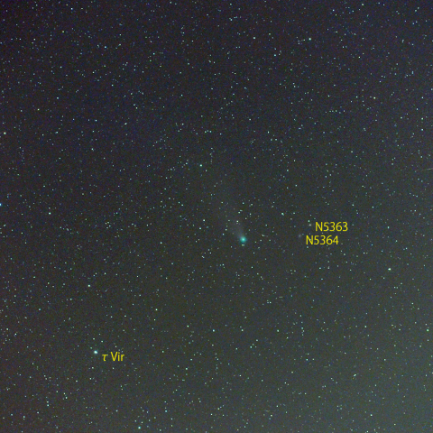 ネオワイズ彗星 (8月19日)