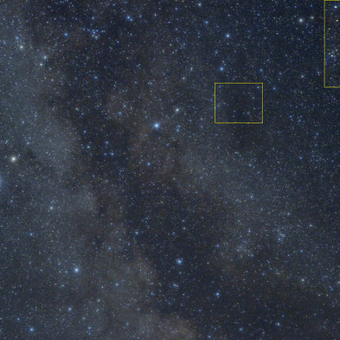 わし座と小惑星パラス