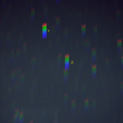 変光星ミラのスペクトル