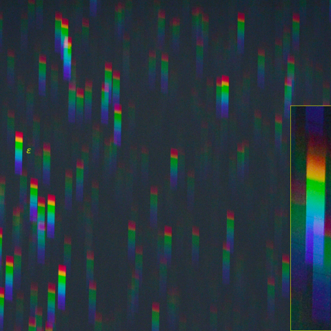 ヒヤデスとプレアデスのスペクトル