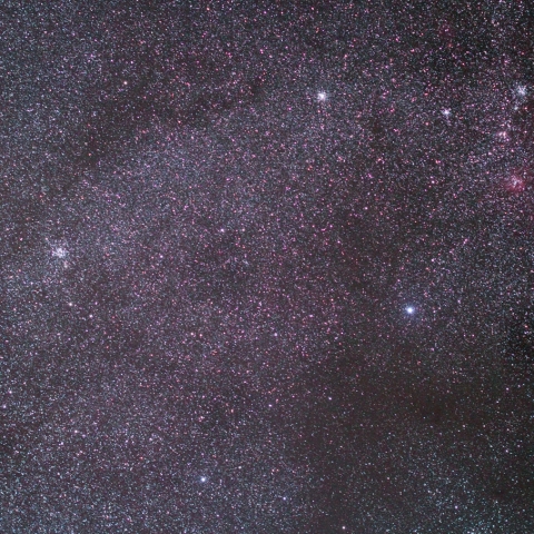 ぎょしゃ座東部の星雲星団