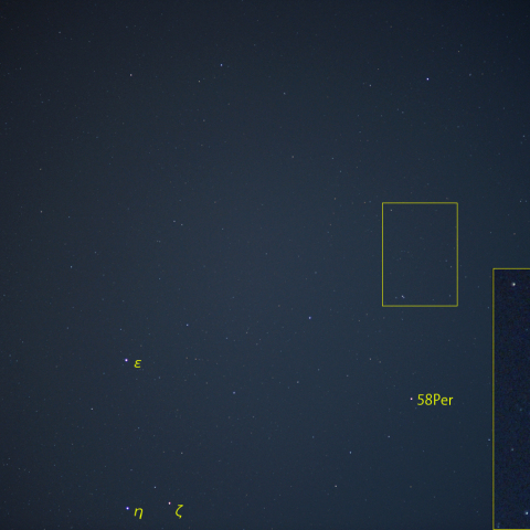  ペルセウス座新星2020 (11月29日)