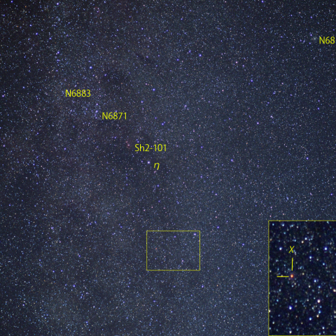 はくちょう座χ (12月9日)