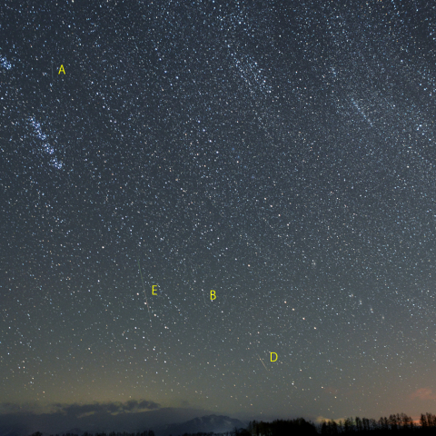 ふたご座流星群-1