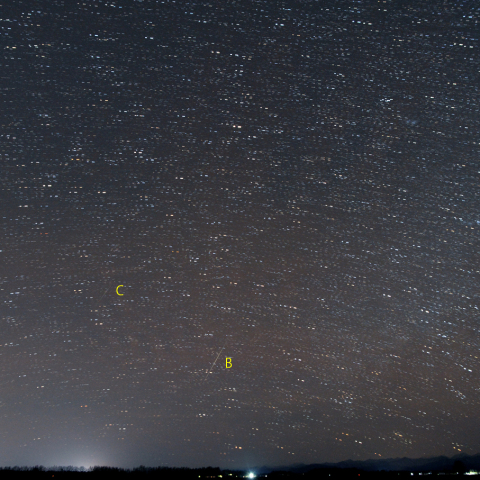 ふたご座流星群-2