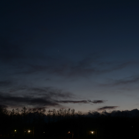 月と木星・土星