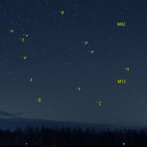 沈むヘルクレス座