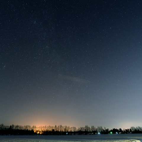 宵の北天