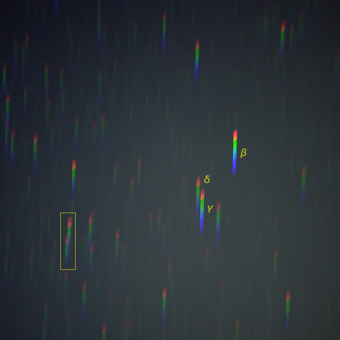 さんかく座Rのスペクトル