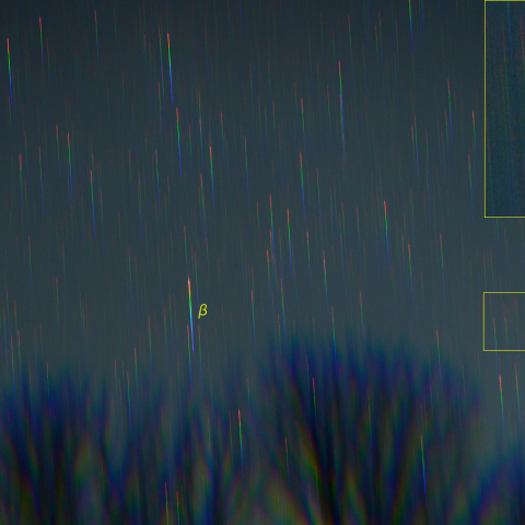 カシオペヤ座新星のスペクトル