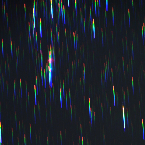 オリオン座南部のスペクトル