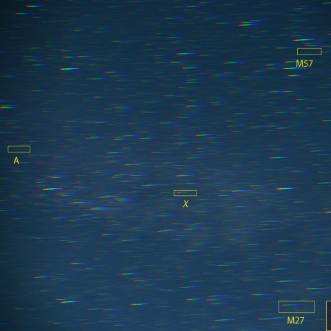 はくちょう座のスペクトル