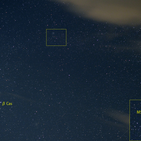 カシオペヤ座新星 (6月13日)