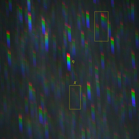 はくちょう座χのスペクトル (6月7日)