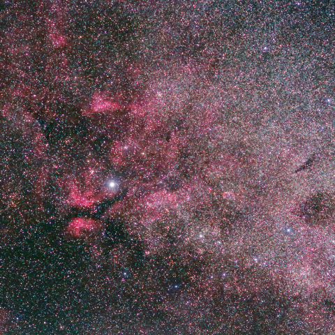 はくちょう座γ周辺の星雲