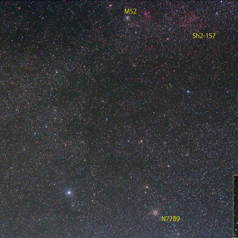 カシオペヤ座新星 (8月5日)