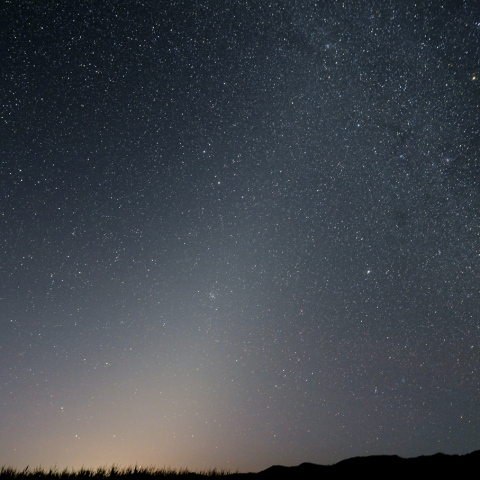 東天の黄道光 (9月14日)